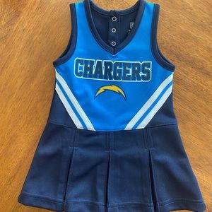 NFL Chargers cheerleader dress